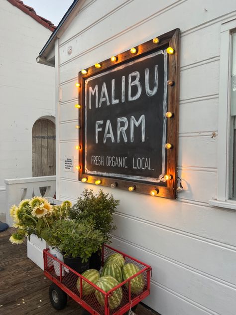 #malibu #malibufarm #farm #ocean #beach #california Malibu Farm Cafe, Ocean Beach California, Wallpaper Collages, Wellness Event, Malibu Farm, Miley Stewart, Malibu Beaches, 14th Birthday, Beach Condo