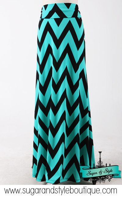 Chevron Maxi skirt - black and teal Chevron Skirts, Chevron Fashion, Church Skirt, Maxi Dress Modest, Chevron Maxi Skirts, Modest Maxi, Print Maxi Skirt, Dress Modest, Maxi Dress Outfit