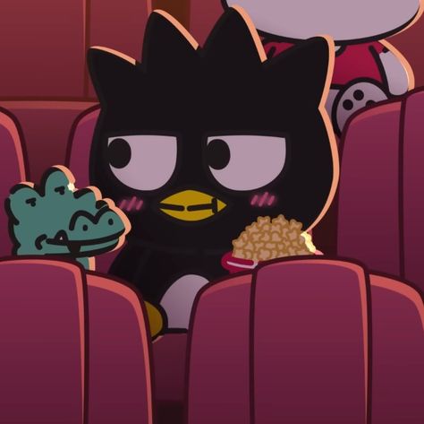 Kuromi And Batzmaru Matching Pfp, Kuromi And Her Boyfriend, Kuromi Badtz Maru Matching, Kuromi X Batzmaru, Batzmaru And Kuromi, Badz Maru And Kuromi Matching Pfp, Batz Maru And Kuromi Matching Pfp, Kuromi Batzmaru, Badtz Maru And Kuromi Matching Pfp