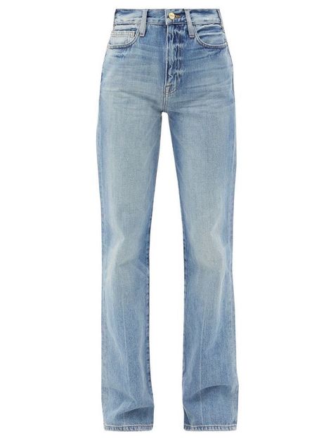 Staight Leg Jeans, Frame Pants, Straight Legged Jeans, Frame Jeans, Png Clothes, Digital Closet, Stockholm Fashion, Outfit Look, Looks Vintage