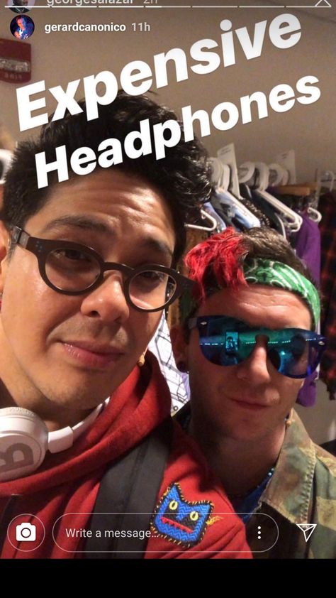 Rich Be More Chill, Gerard Canonico, Expensive Headphones, Play Rehearsal, Boyf Riends, George Salazar, Will Roland, Michael Mell, Be More Chill Musical