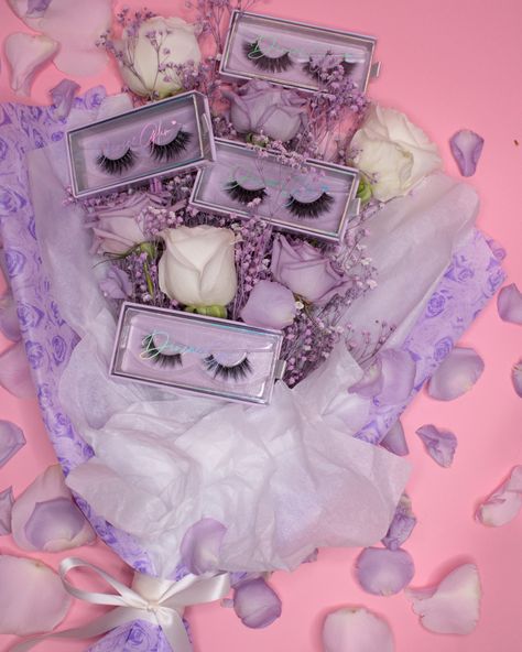 Divine Glam Lashes x Florals By Kathy G Valentine’s Day Bouquet Valentines Day Bouquet, Glam Lashes, Romances Ideas, Rose Bouquet, Birthday Presents, Flowers Bouquet, Ted Baker Icon Bag, Eyelashes, Lashes