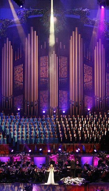 Tabernacle Choir, Orchestra Concert Features Laura Osnes, Martin Jarvis - Church News and Events Pipe Aesthetic, Industrial Pollution, Lds Music, Orchestra Concert, Laura Osnes, Singing Quotes, Tabernacle Choir, Live Songs, Spiritual Music