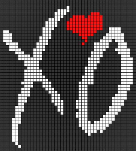 The Weeknd Alpha Pattern, Bts Alpha Pattern, Starboy Logo, Enhypen Pixel Art, Enhypen Crochet, Pixel Art Kpop, Perleplader Ideas, Pixel Art Pattern Design, Pixel Grid