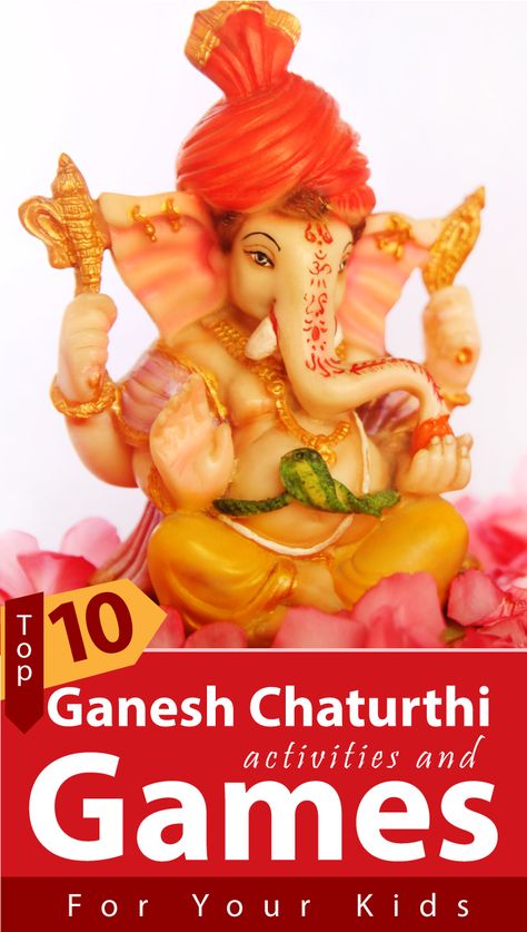 Top 10 Ganesh Chaturthi Activities And Games For Your Kids Ganpati Chaturthi, Rebus Puzzles For Kids, Ladies Kitty Party Games, Ganesh Chaturthi Decoration, Rebus Puzzles, Ganpati Festival, Oil Painting Tips, Kitty Party Games, Activities Games