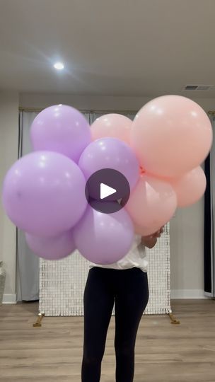 Balloon Garland With Long Balloons, Waterfall Balloon Garland, 2 Color Balloon Arch, Rainbow Balloon Garland Diy, How To Build A Balloon Garland, Rainbow Balloon Arch Tutorial, How To Build A Balloon Arch, Balloon Clusters Diy, Ballons Decoration Ideas