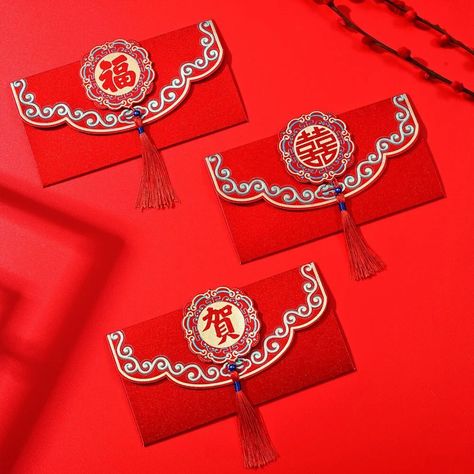 Ang Bao, Lucky Money, Red Pocket, Red Packet, Money Envelopes, Red Envelope, Year Of The Dragon, Money Gift, Money Bag