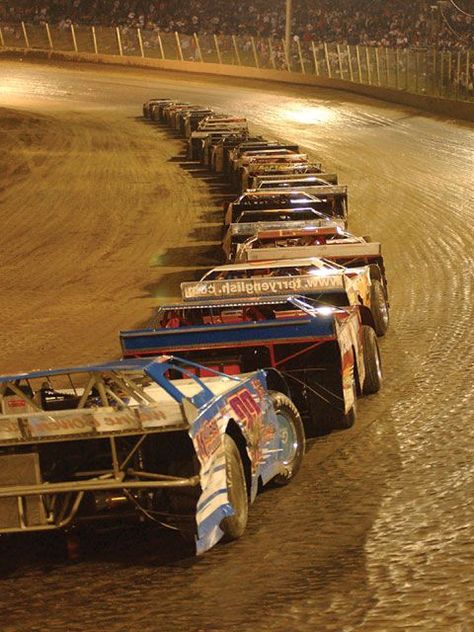 I love car races. It reminds me of spending time with my daddy. Dirt Late Model Racing, Dirt Car Racing, Track Photos, Racing Baby, Dirt Track Cars, Late Model Racing, Racing Quotes, Sprint Car Racing, Dirt Late Models