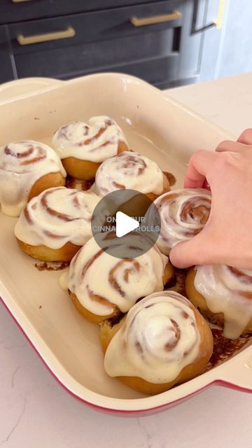 Georgina Thomas on Instagram: "This one hour cinnamon rolls recipe is so easy to make and is SO good! The dough is fluffy and soft and the cream cheese topping is ridiculous. No need to spend hours kneading and proving, you could have fresh warm cinnamon rolls in just one hour. 

Ingredients 
makes 8 small or 6 big rolls 
7g quick, dry yeast
180g soy milk
55g white sugar
55g melted butter
350g plain white flour
1/4 tsp salt
Fillings:
50g butter 
2 tsp cinnamon powder
45g soft light brown sugar
Toppings:
150g cream cheese (df)
1/2 tsp vanilla bean paste 
30g icing sugar 

Instructions
 1. Warm your milk up until it is luke warm. Pour into a large bowl. Add the sugar and yeast. Combine together with a whisk very briefly, for 1-2 seconds. Let it sit for 5 minutes. 2. Add the melted butter, 30 One Hour Cinnamon Rolls, Vanilla Bean Paste, Cream Cheese Topping, Cheese Topping, Cinnamon Rolls Recipe, Cinnamon Powder, Icing Sugar, Bean Paste, White Flour