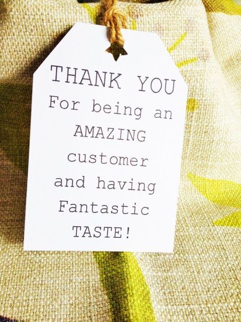 Small Business Quotes, Packaging Ideas Business, Business Thank You Cards, Thank You Messages, Business Thank You, Thank You Tags, Paper Tags, Craft Business, Thank You Notes