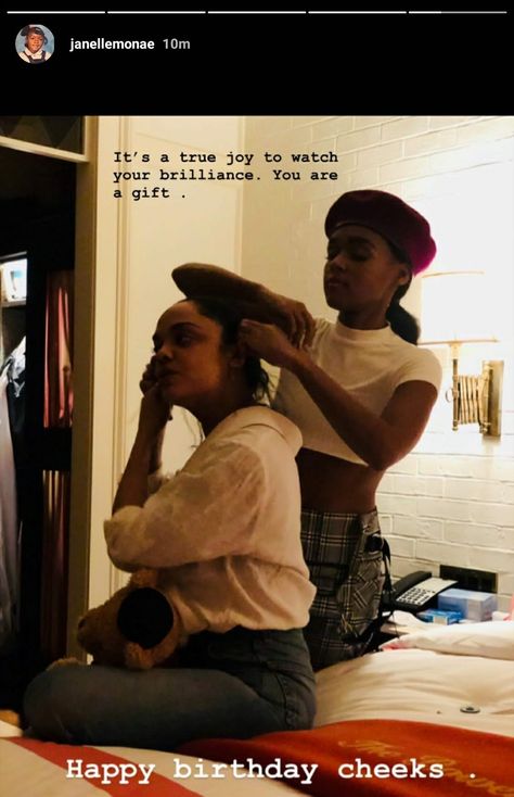 Tessa Thompson Style, Sweet Birthday Messages, Janelle Monae, Janelle Monáe, Gay Aesthetic, Tessa Thompson, Inspiring People, Birthday Messages, Cat Adoption