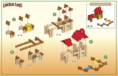 wordless instructions best practices Lincoln Logs Instructions, Linkin Logs Ideas, Log Projects, Tinker Toys, Lincoln Logs, Blocks Preschool, Construction For Kids, Stem Classroom, Lego Club