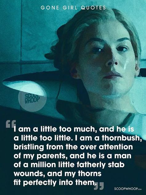 Gone Girl Quotes, Amy Dunne, Movie Script, Positive Vibes Quotes, Light Quotes, Rosamund Pike, Pretty When You Cry, Girl Movies, Gone Girl