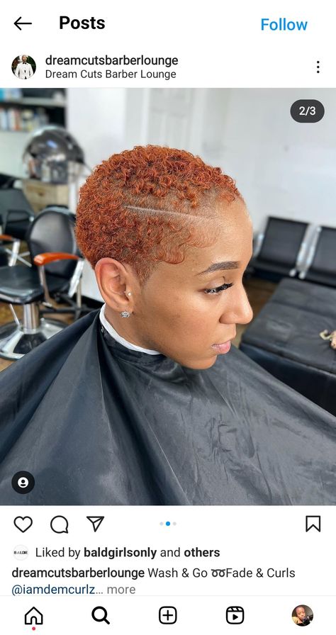 Shaved Natural Hair, April Goals, Low Cut Hairstyles, Short Platinum Blonde Hair, Finger Waves Short Hair, Short Dyed Hair, Natural Hair Woman, Short Shaved Hairstyles, Twa Hairstyles