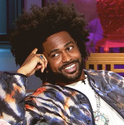 Big Sean. Afro. Twist Hair Men, Black Hair Afro, Hair Twists Black, Afro Hairstyles Men, Natural Hair Men, Black Hair Cuts, Big Afro, Afro Men, Black Men Haircuts