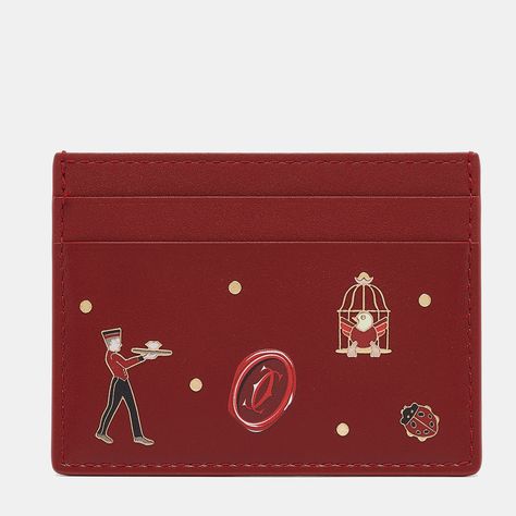 Cartier Red Leather Diabolo de Cartier Card Holder Your Cards, Luxury Accessories, Luxury Vintage, Classic Flap, Vintage Boutique, Vintage Cartier, Birkin Bag, Gucci Jackie Bag, Vintage Dior