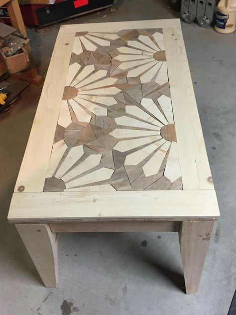 Epoxy Countertops, Coffee Diy, End Tables Diy, Funky Painted Furniture Diy, Homemade Tables, Painted Furniture Diy, Diy End Tables, Diy Sofa Table, Diy Patio Furniture Cheap