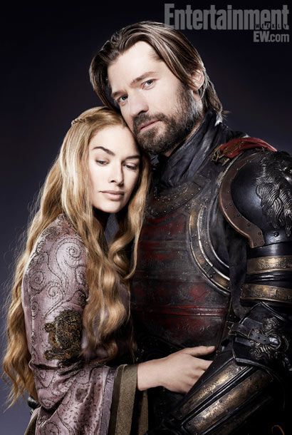 Game of Thrones (series 2011 - ) Starring: Nikolaj Coster-Waldau as Jaime Lannister and (his sister) Lena Headey as Cersei Lannister. Queen Cersei, Cersei And Jaime, Game Of Thrones Costumes, Game Of Thrones Series, Nikolaj Coster, Game Of Thrones Tv, Got Game Of Thrones, Nikolaj Coster Waldau, Lena Headey