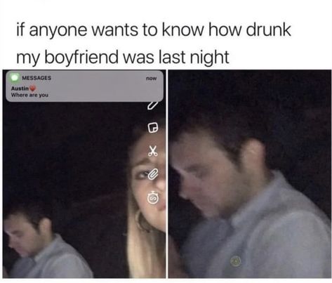 Drunk Memes Funny, Drunk Boyfriend, Boyfriend Tweets, Drunk Memes, Southern Baby, Funny Text Messages, Hysterically Funny, My Boyfriend, Really Funny Pictures