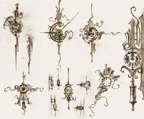 Some steampunk art bores you with gears that have no purpose and are not put together in halfway convincing ways, so it is wonderful to see these lovely machines that actually work. Description from benedante.blogspot.co.uk. I searched for this on bing.com/images Steampunk Symbols, Steampunk Tattoo Sleeve, Eric Freitas, 2023 Tattoo, Steampunk Tattoo, Steampunk Clock, Geniale Tattoos, Clock Tattoo, Steampunk Gears