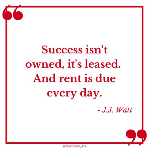 Are you paying the rent today? JJ Watt #football #quotes Jj Watt Quotes, College Football Quotes, Learning Wall, Football Movies, Quotes From Famous People, Jj Watt, Boys Bedroom Makeover, Ig Quotes, Inspirational Memes