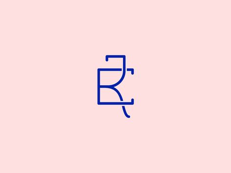 ER Monogram by Studio Co. on Dribbble Er Monogram, Monogram Logo Design, Letter Logo Design, Wedding Logos, Monogram Design, Monogram Logo, Gold Design, Get Inspired, Creative Professional