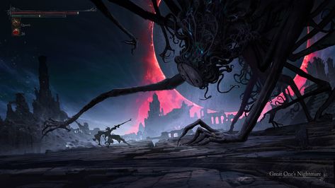 Bloodborne Art, Old Blood, Soul Game, Dark Souls Art, Cosmic Horror, Art Competitions, Bloodborne, Fantasy Monster, Soul Art