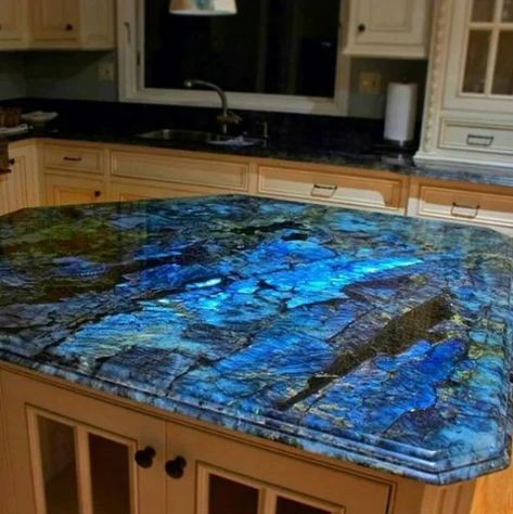 Gemstone Countertops, Outdoor Kitchen Countertops, Kitchen Counter Top, Design Seeds, Interior Paint Colors, Marmaris, Bedroom Paint, Counter Tops, Living Room Paint