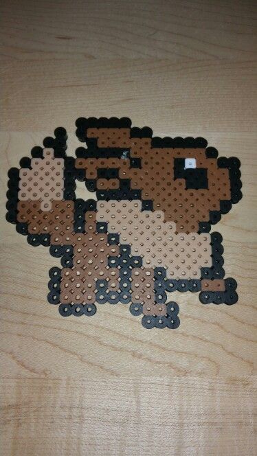 Eevee, made from perler beads. $4 can be a magnet pin or as is. Have any questions. Eevee is about 4 inches by 4 inches. Evee Pokemon Perler Beads, Eevee Perler Bead Patterns, Bead Pokemon, Pokémon Perler, Melt Beads Patterns, Kandi Inspo, Pokemon Perler Beads, Perler Ideas, Diy Perler Bead Crafts