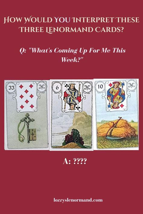 Here's another #Lenormand 3-Card Reading for you to try! How would you interpret these cards in answer to the question above? #Lenormand #Key #Lenormand #Clouds #Lenormand #Scythe Want to get some quick and easy ways of reading 3 card spreads? Find out more below! Simple Sentences, Reading Practice, Apple Books, Card Reading, Higher Power, Learn To Read, Card Layout, New Beginnings, Kids House