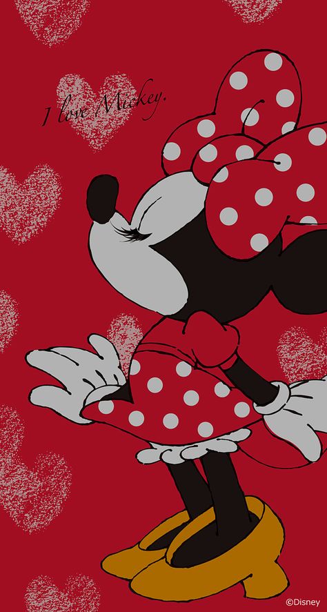 Minnie Mickey Mouse Wallpaper Iphone, Minnie Mouse Images, Minnie Mouse Pictures, Mickey Love, Mickey Mouse Art, Images Disney, Mickey Mouse Wallpaper, Wallpaper Iphone Disney, Disney Addict