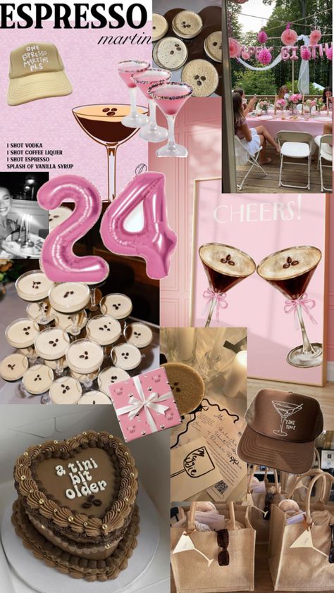 23rd Birthday Themes, 23rd Birthday Decorations, Birthday Martini, Martini Party, 18th Birthday Party Themes, 21st Bday Ideas, Birthday Dinner Party, Bday Party Theme, 31st Birthday