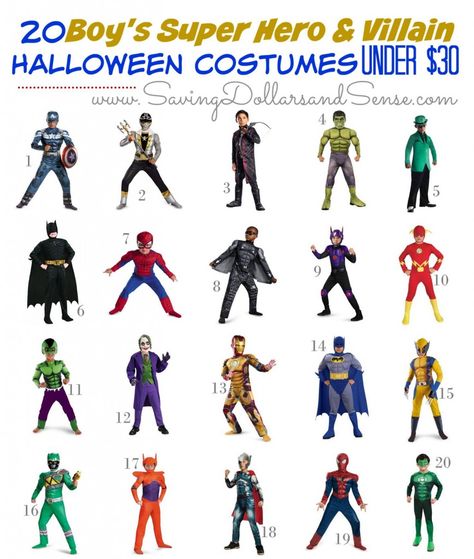 Diy Villain Costume, Villain Halloween Costumes, Superhero And Villain Costumes, Costumes With Glasses, Superhero Costumes For Boys, Affordable Halloween Costumes, Halloween Costumes For Boys, Superhero Halloween Costumes, Costumes For Boys