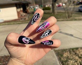 Juice Wrld Nails, Juice, Nails, Beauty, Quick Saves