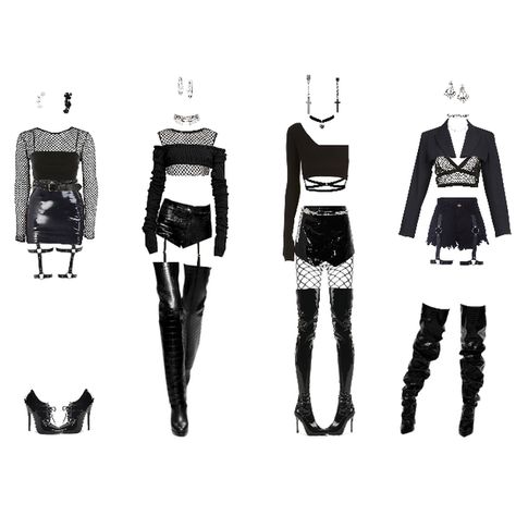 Minimalista Sikk, Mode Emo, Mode Grunge, Stage Outfit, Mode Kpop, Fete Anime, Alternative Outfits, Kpop Fashion Outfits, Kawaii Clothes