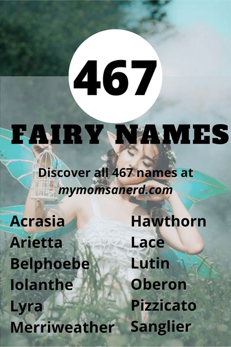 Our collection of hundreds of fairy names range from nature themed to magical, historical, literary, and mythological. Let your imagination take flight with our extensive list! Fae Last Names, Fae Names Girl, Fairy Names Ideas, Fae Names Male, Cottage Core Names, Faerie Names, Fae Names, Medieval Baby, Magic Names