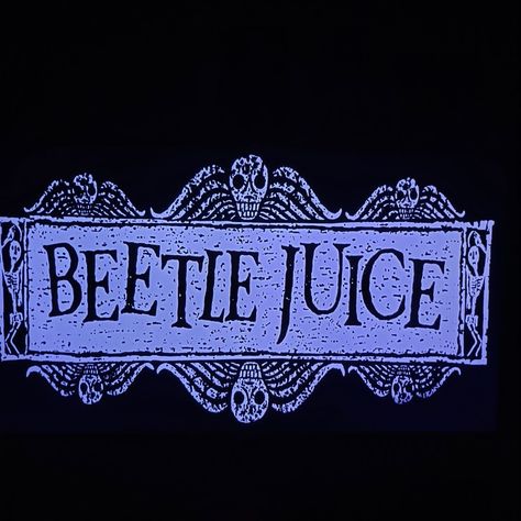 Beetlejuice Background, Beetlejuice Sign, Phone Things, Comfort Movies, 3rd Birthday Parties, Tattoo Inspo, Beetlejuice, Diy Halloween, Dia De Muertos