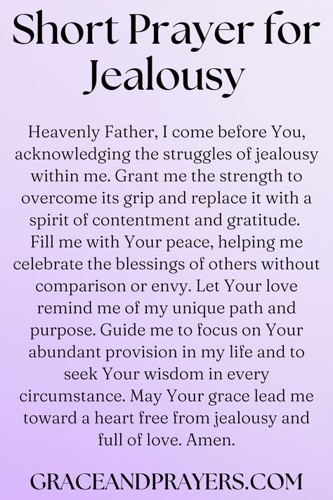 Prayer For Money Blessing Scripture On Jealousy, Scripture For Jealousy, Scriptures About Jealousy, Jealousy Quotes Bible, Bible Verse For Jealousy, Prayers Against Jealousy, Jealousy Scripture, How To Overcome Jealousy Feelings, Prayers For Jealousy