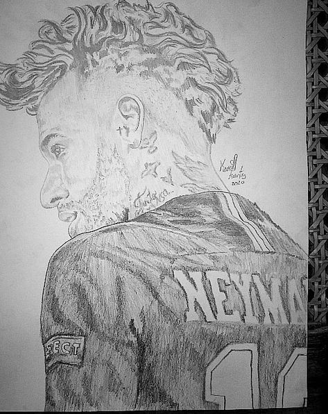 Neymar JR Neymar Jr Sketch Pencil, Neymar Jr Art Drawing, Drawing Neymar Jr, How To Draw Neymar Jr, Neymar Drawing Pencil, Neymar Drawings, Neymar Jr Drawing Easy, Neymar Jr Drawing Pencil Easy, Neymar Jr Painting