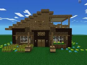 Minecraft Console Edition, News, Cool builds & more: Cool things to build in Minecraft Xbox 360/Xbox One Easy Minecraft House Designs, Amazing Minecraft Houses, Minecraft Hus, Minecraft House Decorations, Minecraft Small House, Minecraft Xbox 360, Minecraft Houses For Girls, Minecraft Houses Xbox, Cool Things To Build