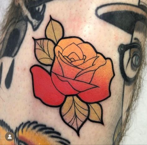 Rose Tattoos For Men, Traditional Roses, Traditional Tattoo Design, Cute Small Tattoos, Traditional Tattoo Art, Neo Traditional, Like Comment Share, Rose Tattoos, Rose Tattoo