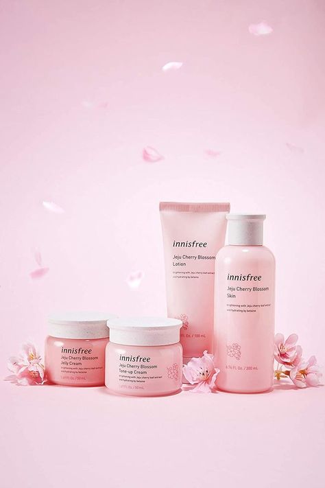 Innisfree Jeju Cherry Blossom Jelly Cream, Cherry Blossom Innisfree, Jeju Cherry Blossom Innisfree, Innis Free Cherry Blossom, Innisfree Cherry Blossom Set, Cherry Blossom Skincare, Innisfree Cherry Blossom, Cherry Blossom Jelly, Innisfree Jeju Cherry Blossom