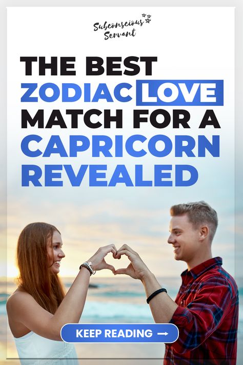 Are you a Capricorn looking for your soulmate? If so, you may want to know who your zodiac love match is. In this article, I reveal the most (and least) likely Capricorn soulmates based on Zodiac love compatibility. Enjoy! via @subconsciousservant Capricorn Soulmate Sign, Capricorn Compatibility Relationships, Capricorn And Scorpio Relationship, Pisces And Capricorn Relationships, Capricorn Soulmate, Capricorn Love Match, Capricorn Matches, Scorpio And Capricorn Compatibility, Capricorn And Pisces Compatibility