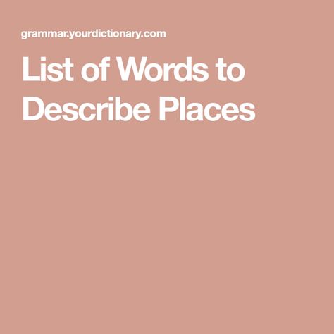 Overused Words, Stormy Waters, List Of Words, Contemporary Resort, Descriptive Words, Fiction Writer, How To Be Likeable, Describe Yourself, Word List