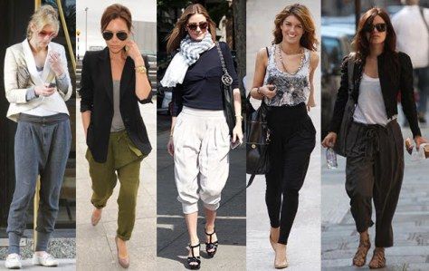 harempants1 2010 Fashion Trends, Harem Pants Fashion, Slouch Pants, 2010 Fashion, Serena Van, Floral Trousers, Gossip Girl Fashion, Spring Fashion Trends, Spring Trends