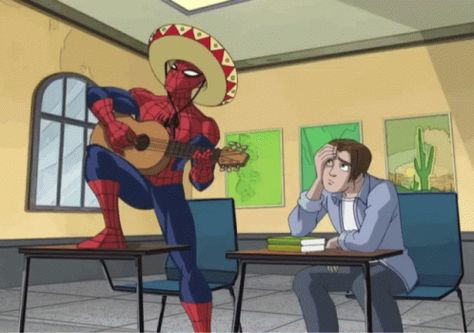 Marvel Ultimate Spider Man, Superheroes And Villains, Spiderman Funny, Spiderman Ps4, Randy Cunningham, Spiderman Pictures, Ultimate Spiderman, Batman And Superman, Spanish Class