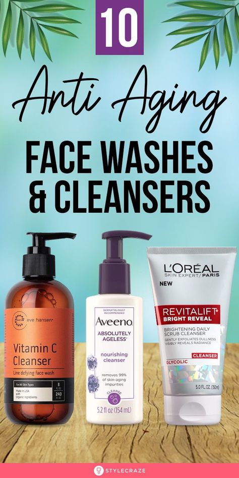 Face Cleaning Routine, Anti Aging Face Wash, Best Facial Cleanser, Beauty Hacks Skincare, Best Face Wash, Face Care Routine, Aging Face, Anti Aging Facial, Anti Aging Beauty