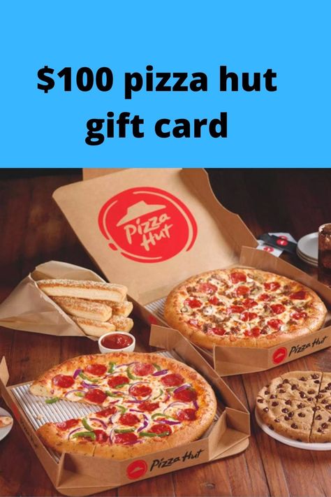 Burger King Gift Card, Pizza Gifts, Crispy Fry, Pizza Delivery, Pizza Hut, Pizza Party, Burger King, Gift Cards, Yummy Treats