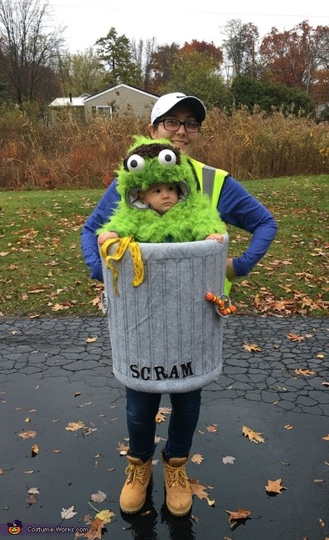 Halloween Kostüm Baby, Baby Boy Halloween, Boy Halloween, Baby Kostüm, Homemade Halloween Costumes, Oscar The Grouch, Boy Halloween Costumes, Halloween Costume Contest