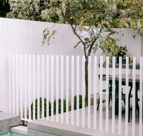 Mornington Peninsula | Mint Pool and Landscape Design - Design for Living Deck Balustrade Ideas, Pool Fencing Landscaping, Fence Around Pool, Pool Fences, Outdoor Pool Area, Pool Landscape Design, Types Of Fences, Steel Fabrication, Pool Fence